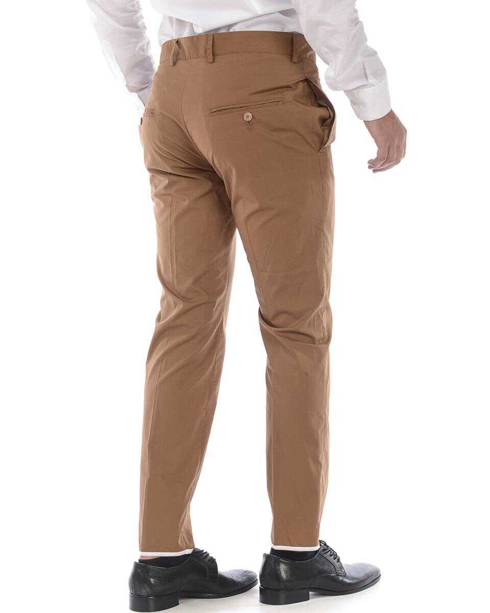 Blugi Daniele Alessandrini Daniele Alessandrini Jeans Trouser BROWN Barbati (BM 14069885) 4