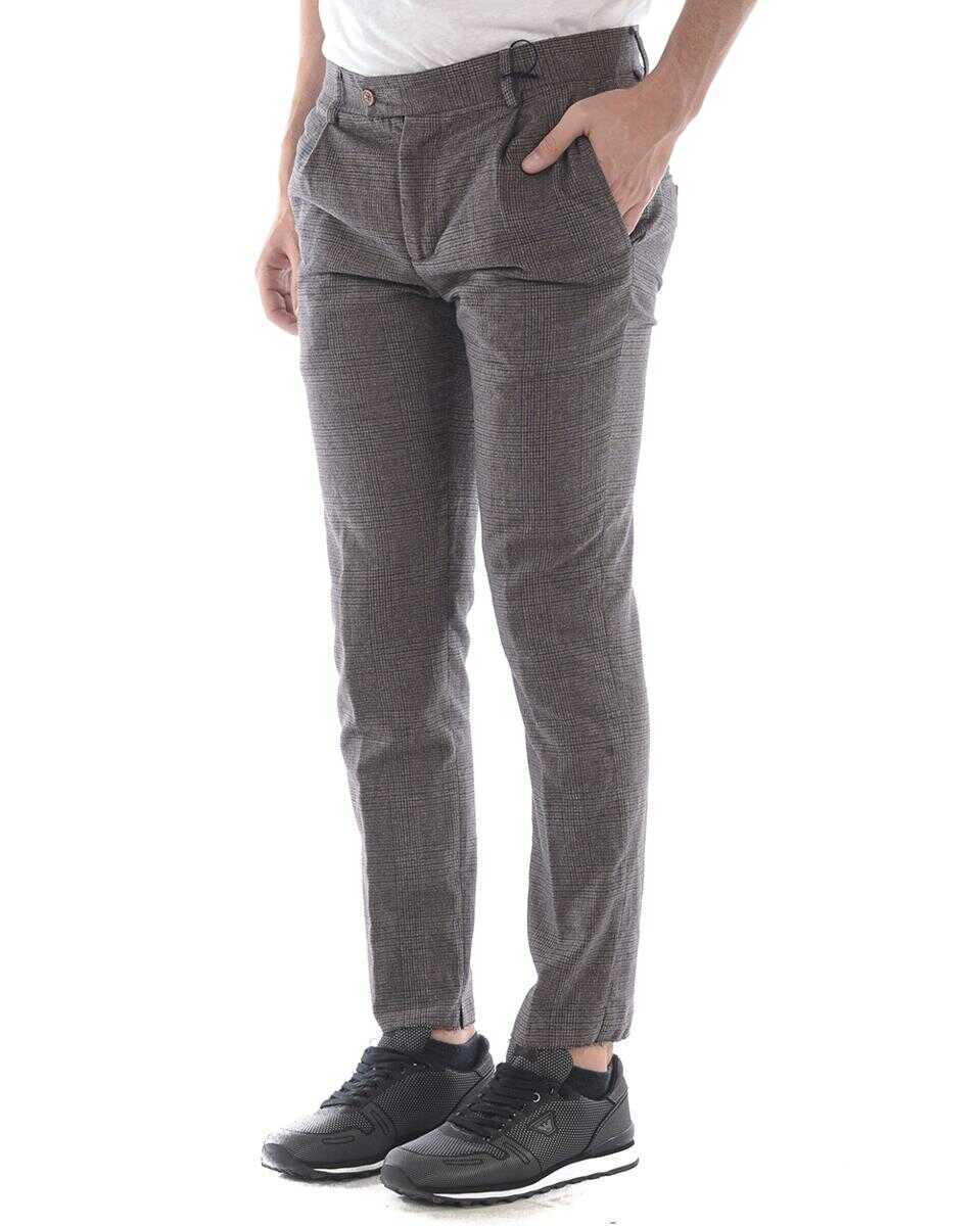 Blugi Daniele Alessandrini Daniele Alessandrini Jeans Trouser BROWN Barbati (BM 14069900) 3