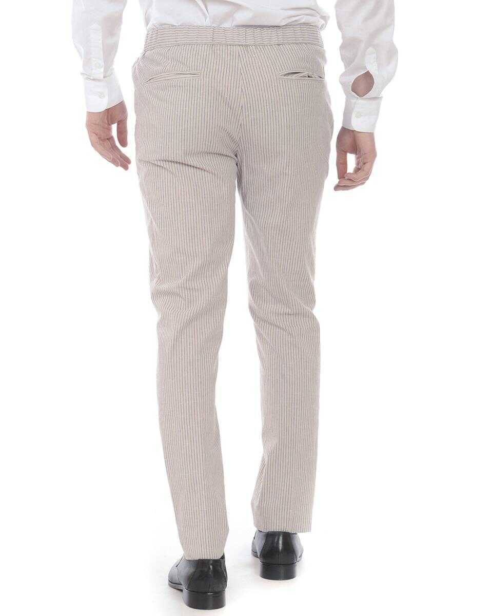 Blugi Daniele Alessandrini Daniele Alessandrini Jeans Trouser Beige Barbati (BM 14069918) 2