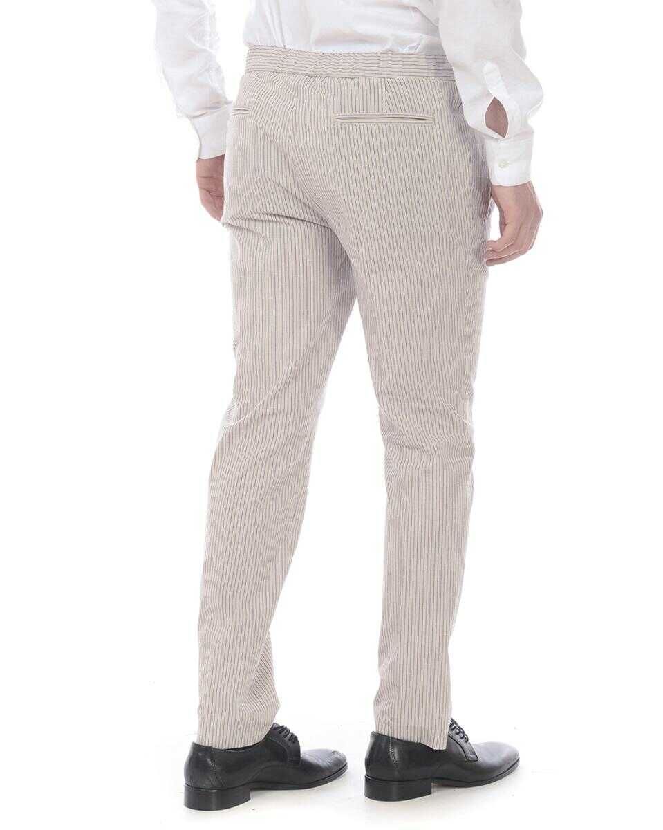 Blugi Daniele Alessandrini Daniele Alessandrini Jeans Trouser Beige Barbati (BM 14069918) 4