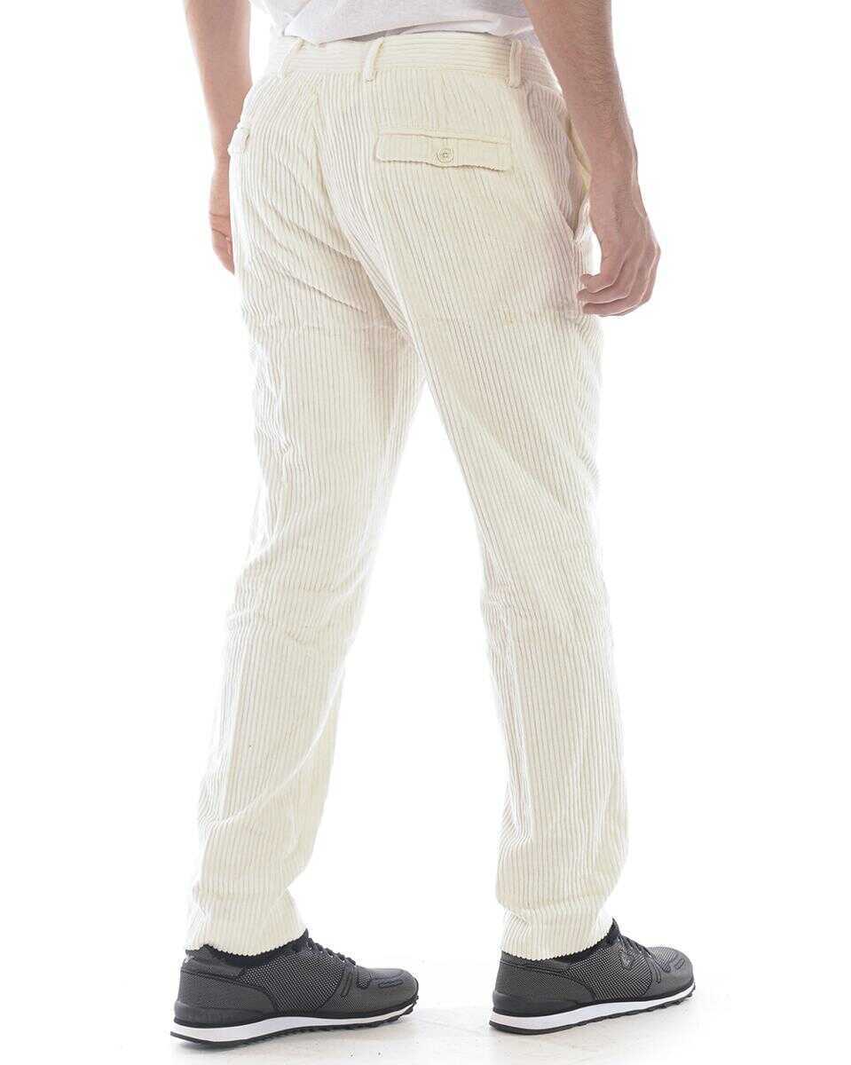 Blugi Daniele Alessandrini Daniele Alessandrini Jeans Trouser WHITE Barbati (BM 14069939) 4