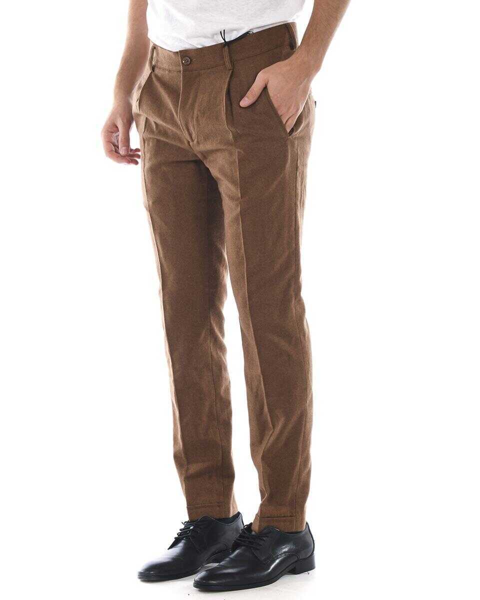 Blugi Daniele Alessandrini Daniele Alessandrini Jeans Trouser BROWN Barbati (BM 14069945) 3