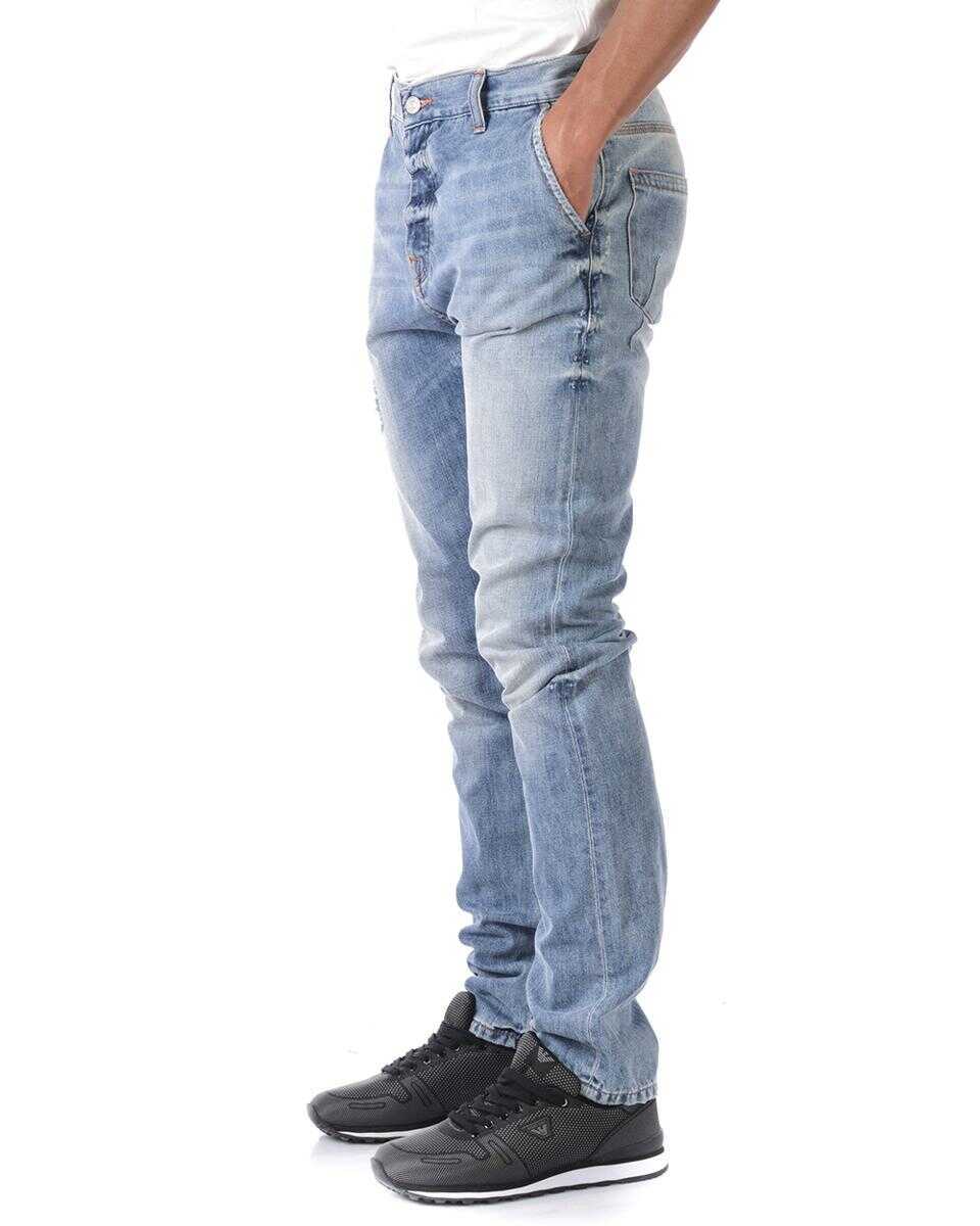Blugi Daniele Alessandrini Daniele Alessandrini Jeans BLUE Barbati (BM 14070968) 3