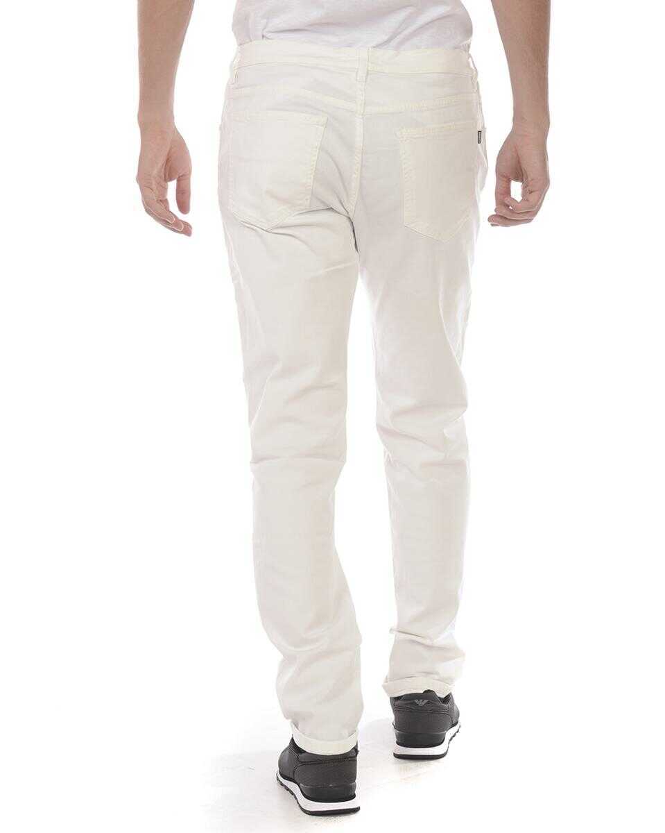 Blugi Daniele Alessandrini Daniele Alessandrini Jeans Trouser WHITE Barbati (BM 14071193) 2