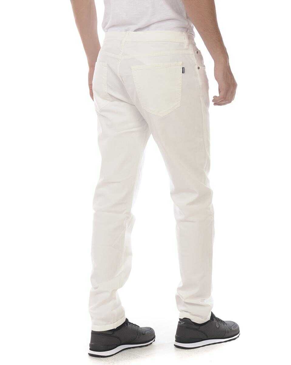 Blugi Daniele Alessandrini Daniele Alessandrini Jeans Trouser WHITE Barbati (BM 14071193) 4