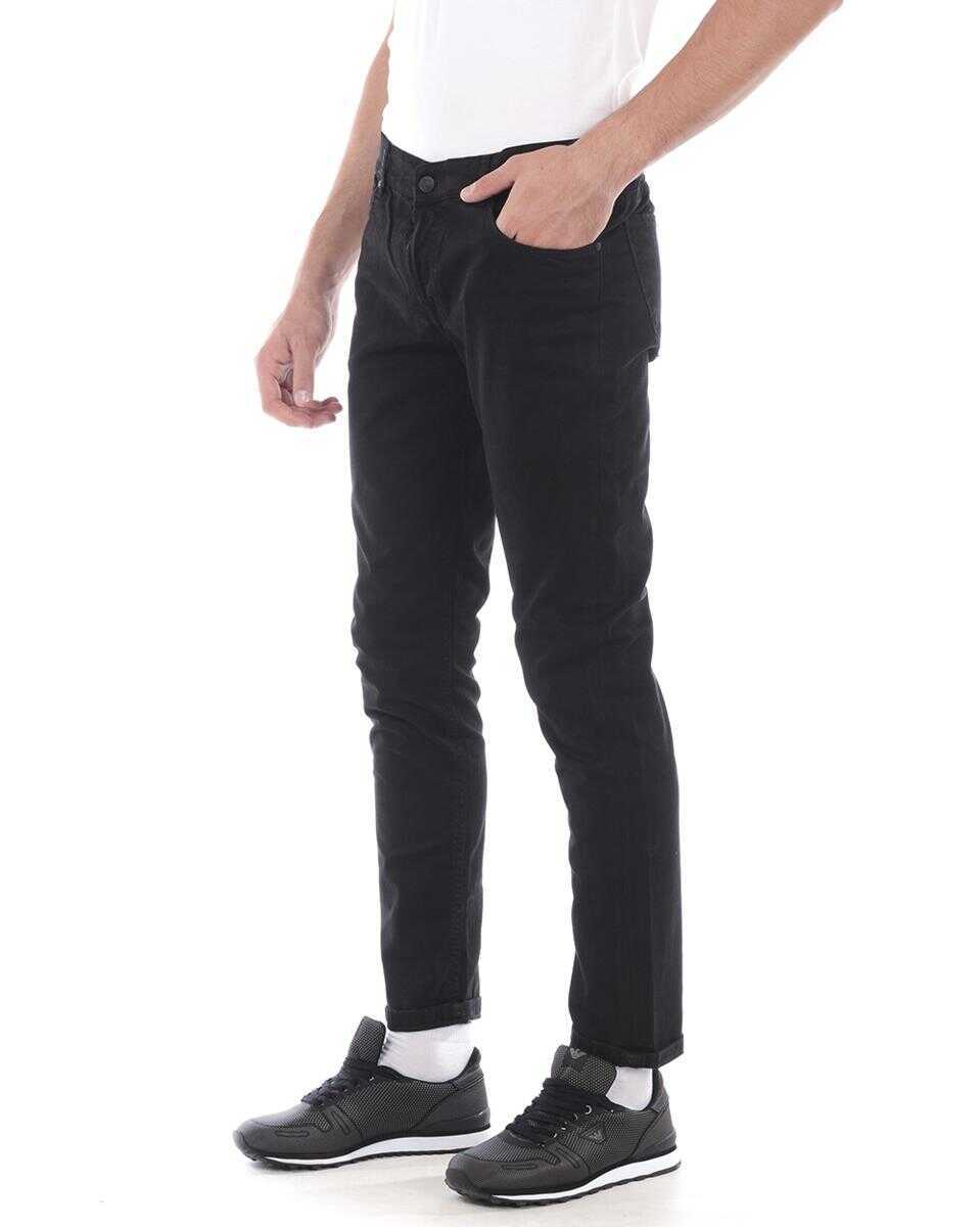 Blugi Daniele Alessandrini Daniele Alessandrini Jeans Trouser Black Barbati (BM 14071466) 3