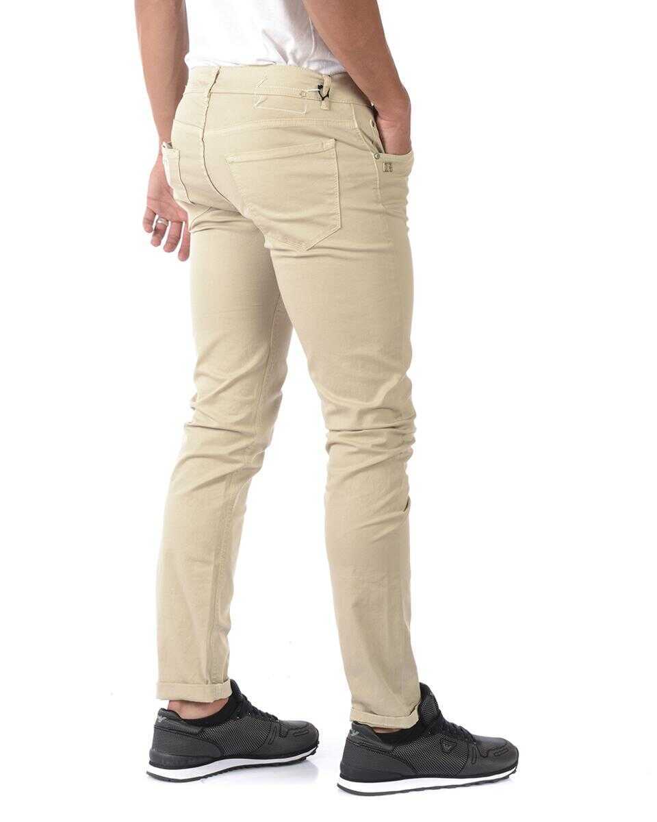 Blugi Daniele Alessandrini Daniele Alessandrini Jeans Trouser Beige Barbati (BM 14071472) 4