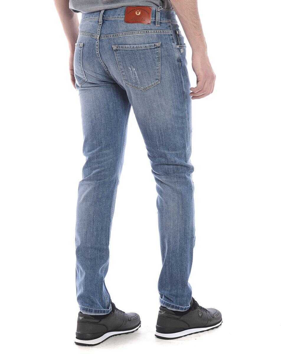 Blugi Daniele Alessandrini Daniele Alessandrini Jeans Navy Barbati (BM 14071490) 4
