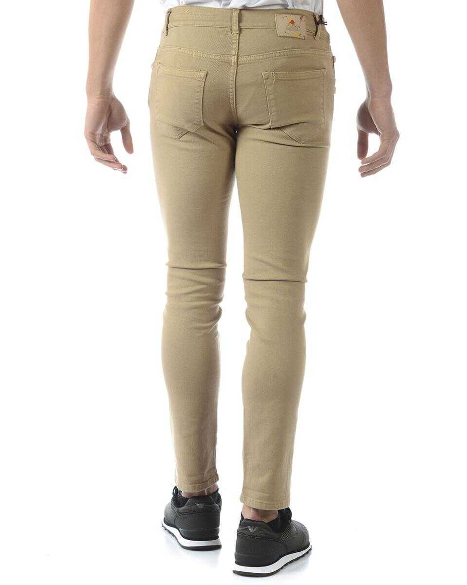 Blugi Daniele Alessandrini Daniele Alessandrini Jeans Trouser Beige Barbati (BM 14071550) 2