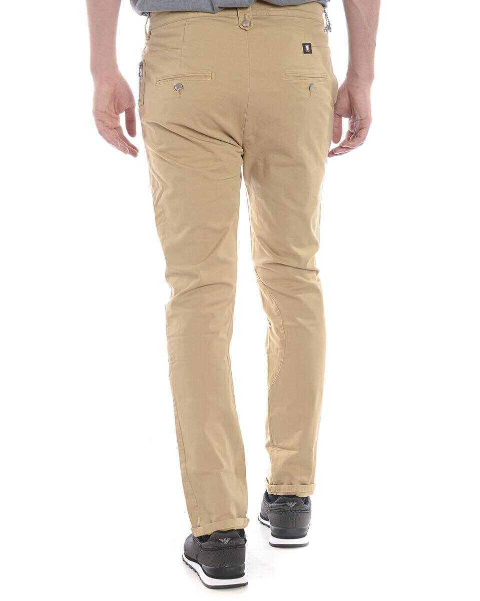 Blugi Daniele Alessandrini Daniele Alessandrini Jeans Trouser Beige Barbati (BM 14071664) 2