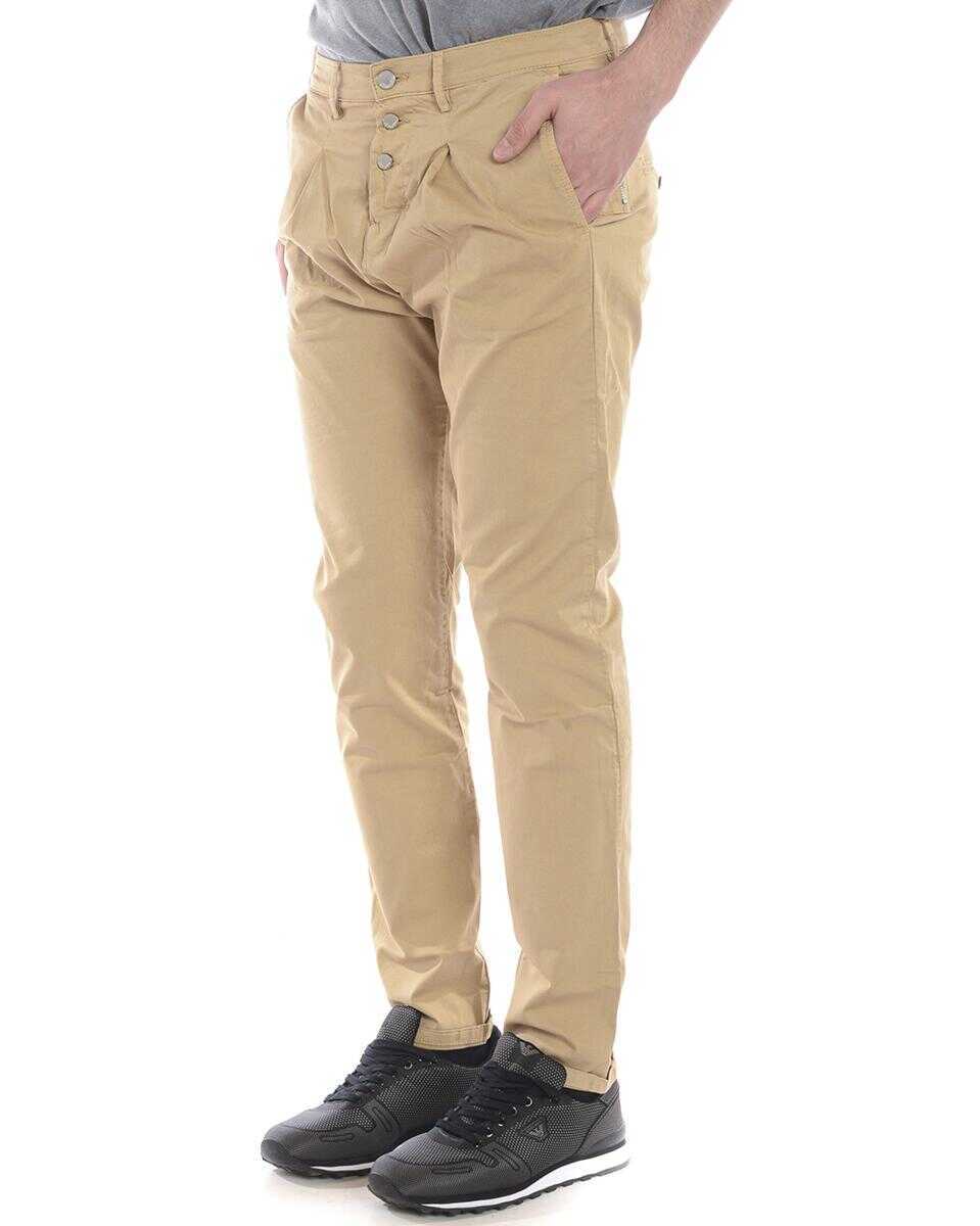 Blugi Daniele Alessandrini Daniele Alessandrini Jeans Trouser Beige Barbati (BM 14071664) 3