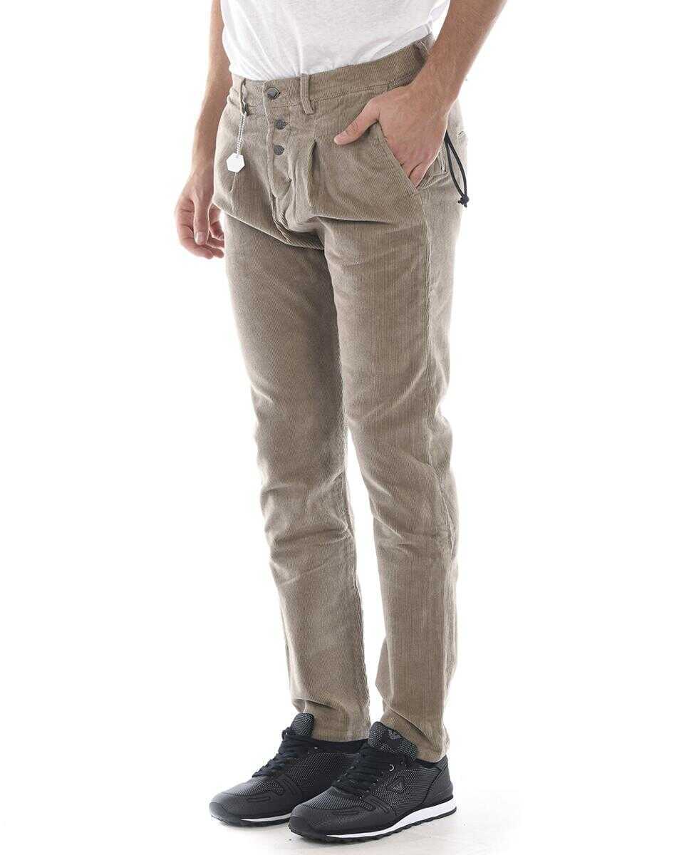 Blugi Daniele Alessandrini Daniele Alessandrini Jeans Trouser Beige Barbati (BM 14071700) 3