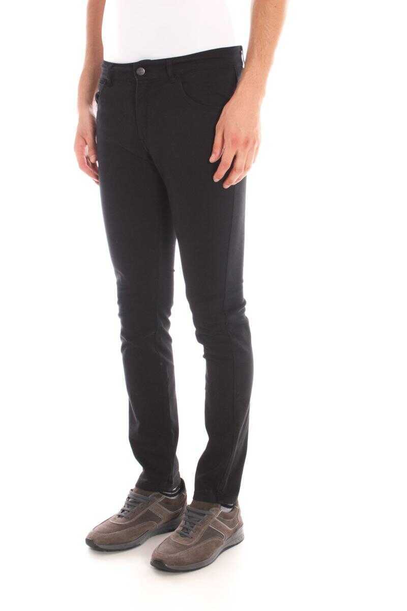 Blugi Daniele Alessandrini Daniele Alessandrini Jeans Trouser Black Barbati (BM 14071712) 2