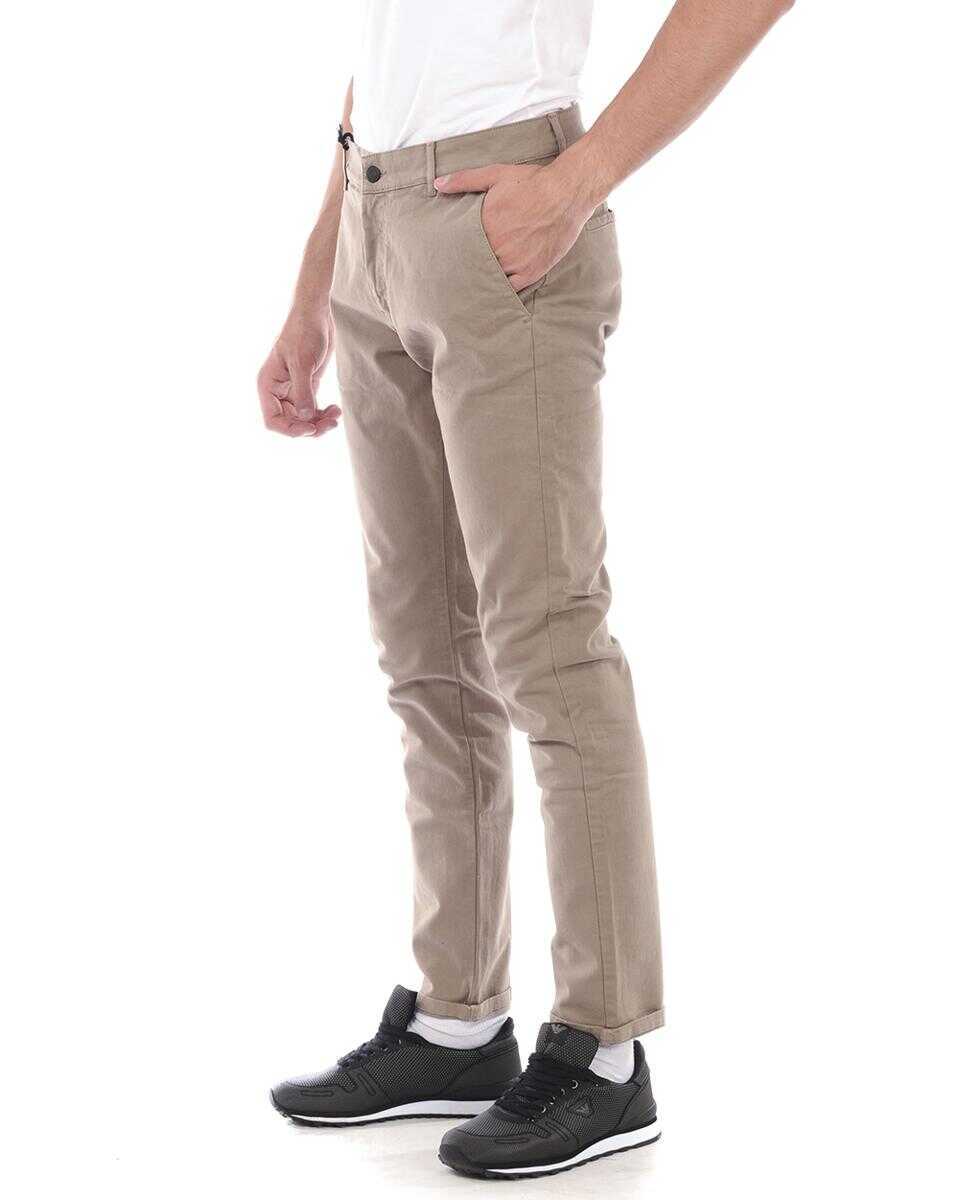 Blugi Daniele Alessandrini Daniele Alessandrini Jeans Trouser Beige Barbati (BM 14071769) 3