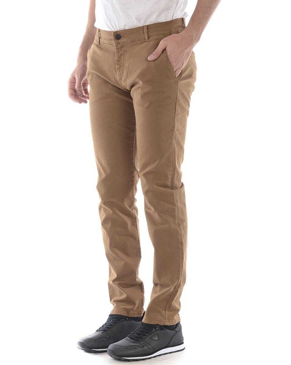 Blugi Daniele Alessandrini Daniele Alessandrini Jeans Trouser BROWN Barbati (BM 14071799) 3