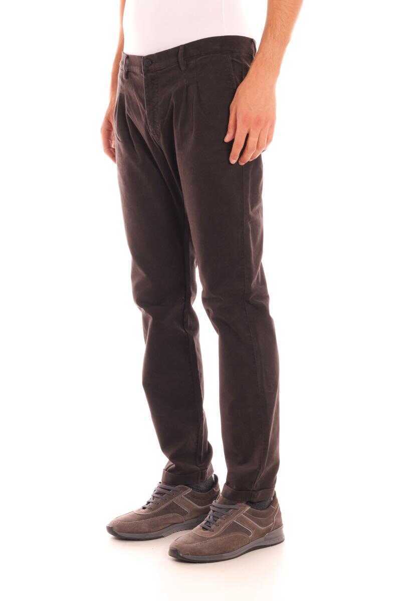 Blugi Daniele Alessandrini Daniele Alessandrini Jeans Trouser BROWN Barbati (BM 14071826) 2
