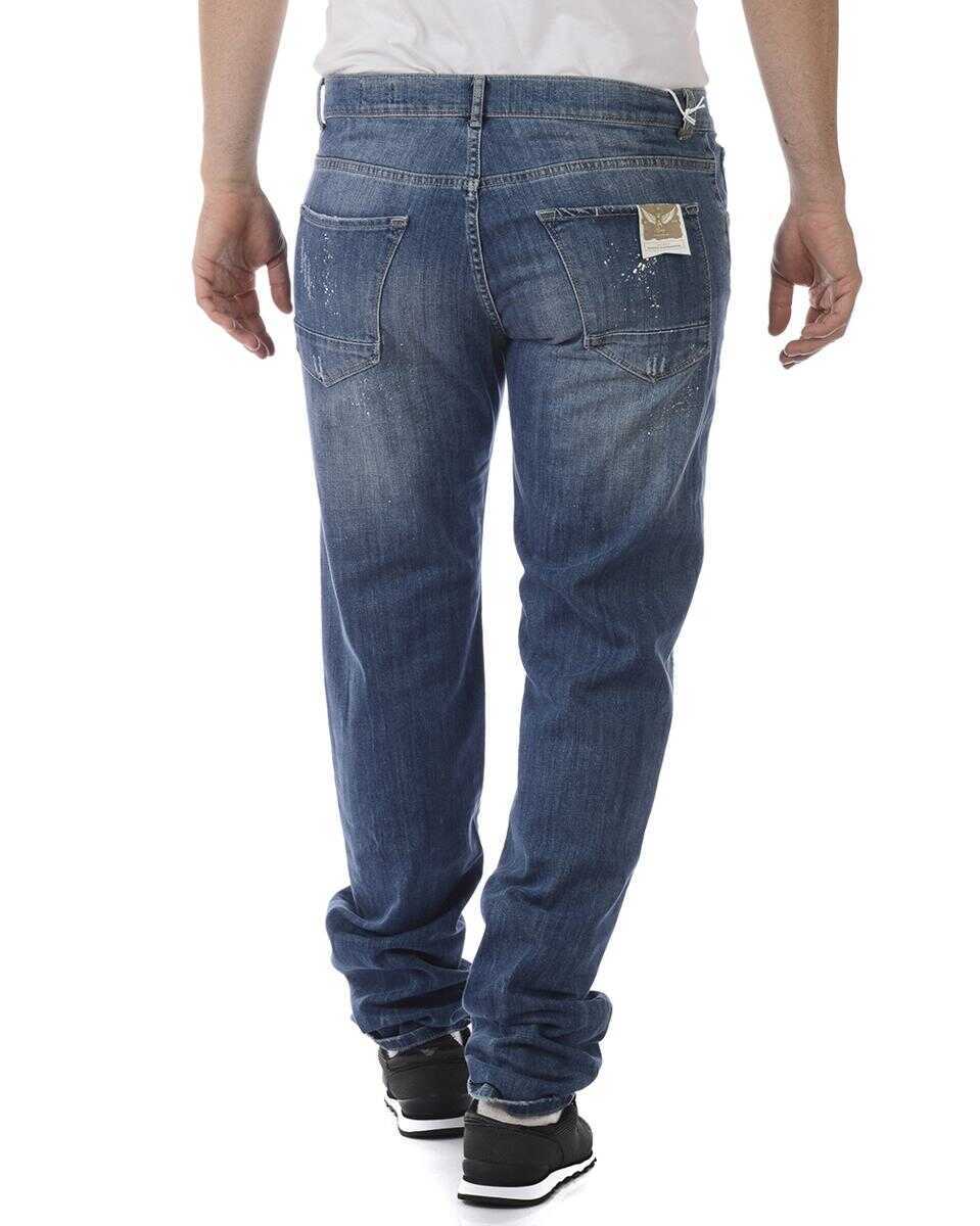 Blugi Daniele Alessandrini Daniele Alessandrini Jeans Navy Barbati (BM 14071898) 2