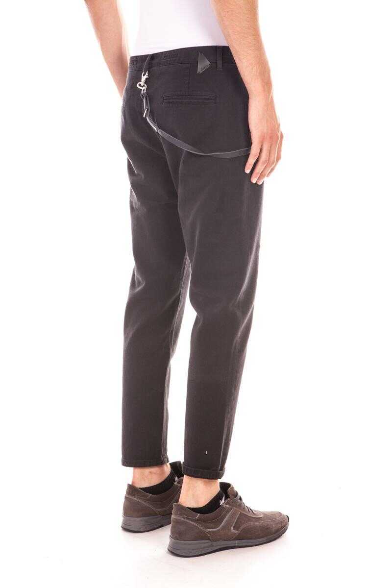 Blugi Daniele Alessandrini Daniele Alessandrini Jeans Trouser Black Barbati (BM 14071907) 4