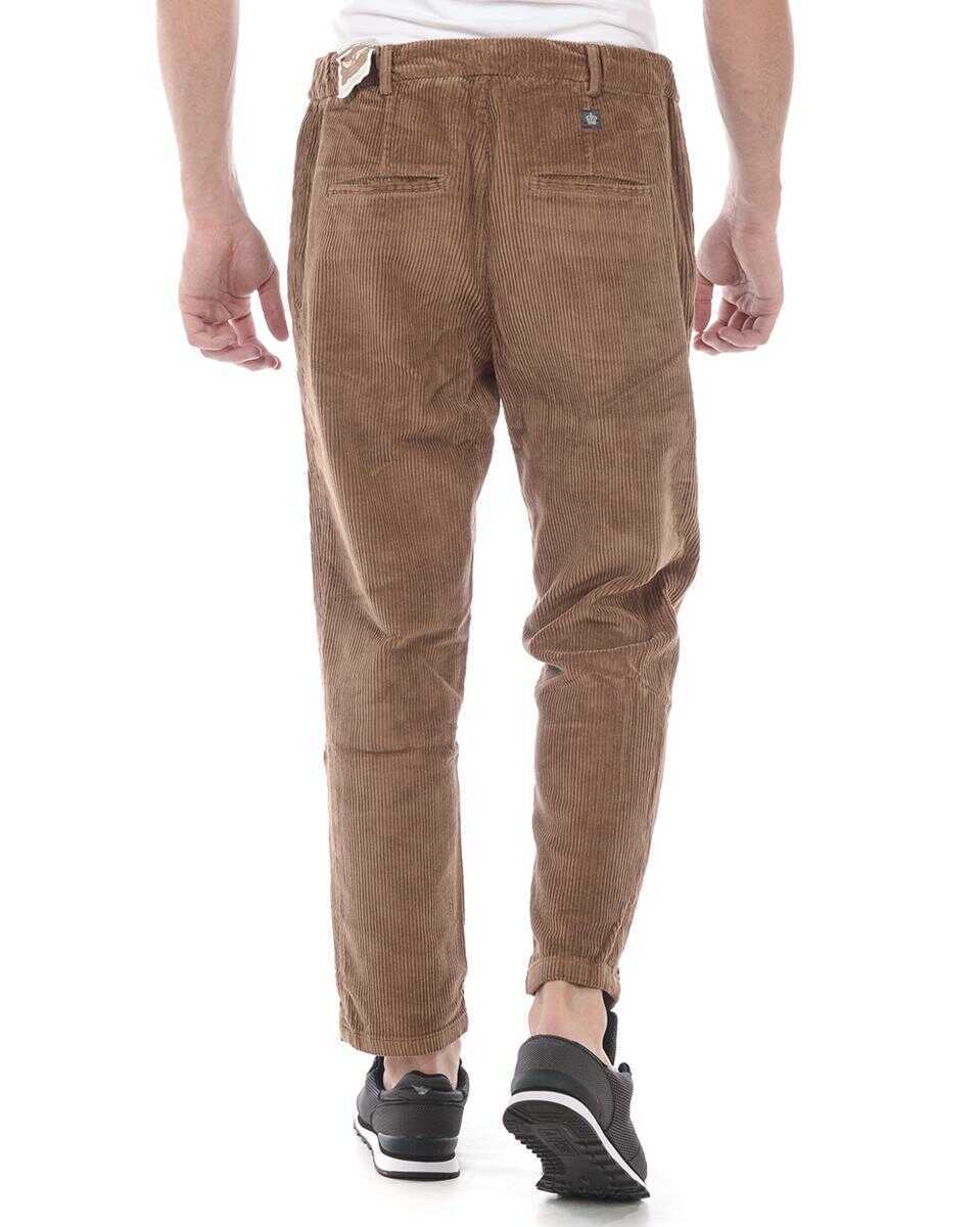 Blugi Daniele Alessandrini Daniele Alessandrini Jeans Trouser BROWN Barbati (BM 14072123) 2