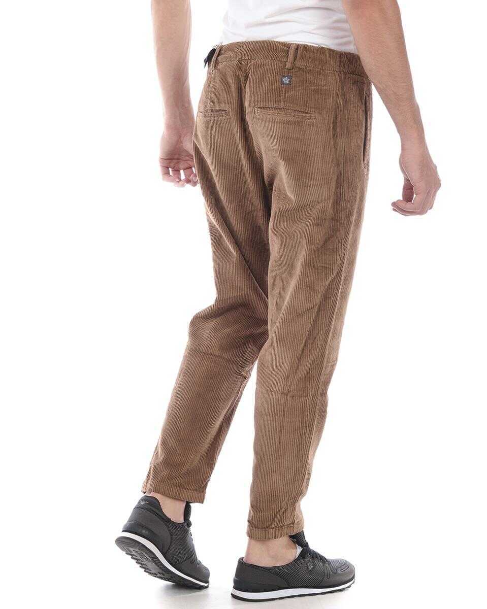 Blugi Daniele Alessandrini Daniele Alessandrini Jeans Trouser BROWN Barbati (BM 14072123) 4