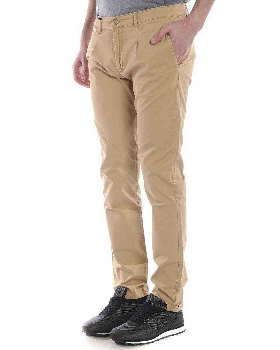Blugi Daniele Alessandrini Daniele Alessandrini Jeans Trouser Beige Barbati (BM 14072132) 3