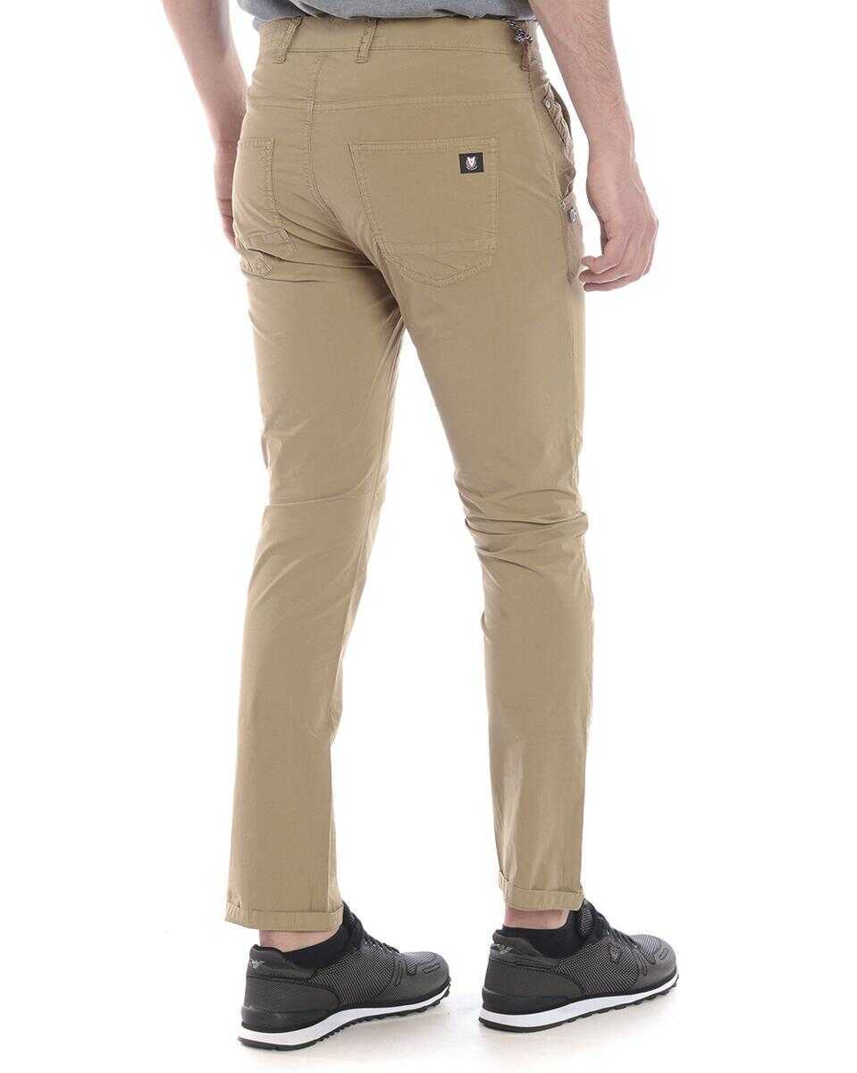 Blugi Daniele Alessandrini Daniele Alessandrini Jeans Trouser Beige Barbati (BM 14072180) 4