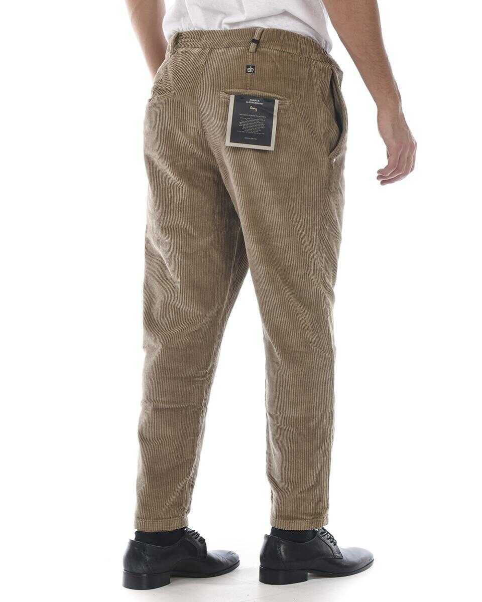 Blugi Daniele Alessandrini Daniele Alessandrini Jeans Trouser Beige Barbati (BM 14072189) 4