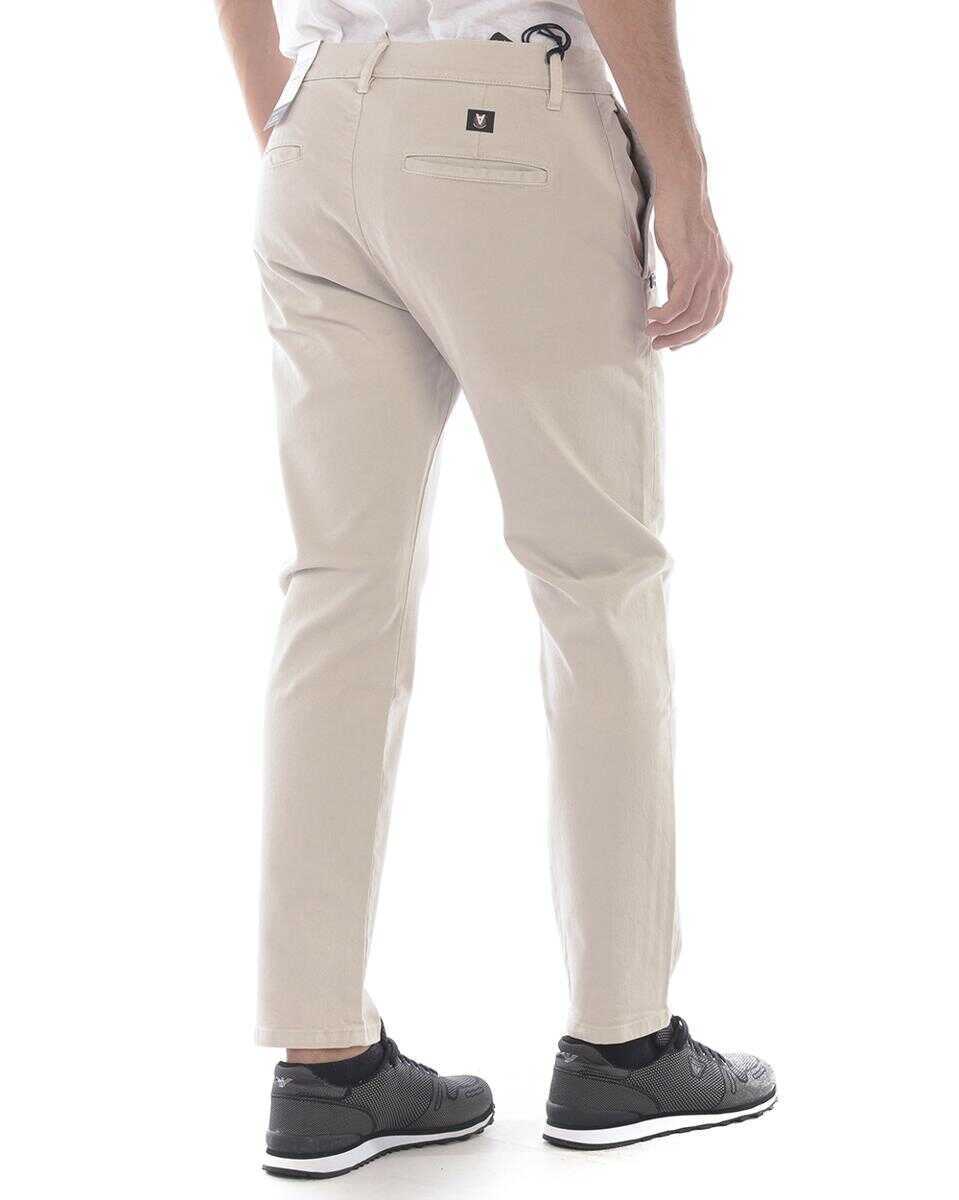 Blugi Daniele Alessandrini Daniele Alessandrini Jeans Trouser Beige Barbati (BM 14072201) 4