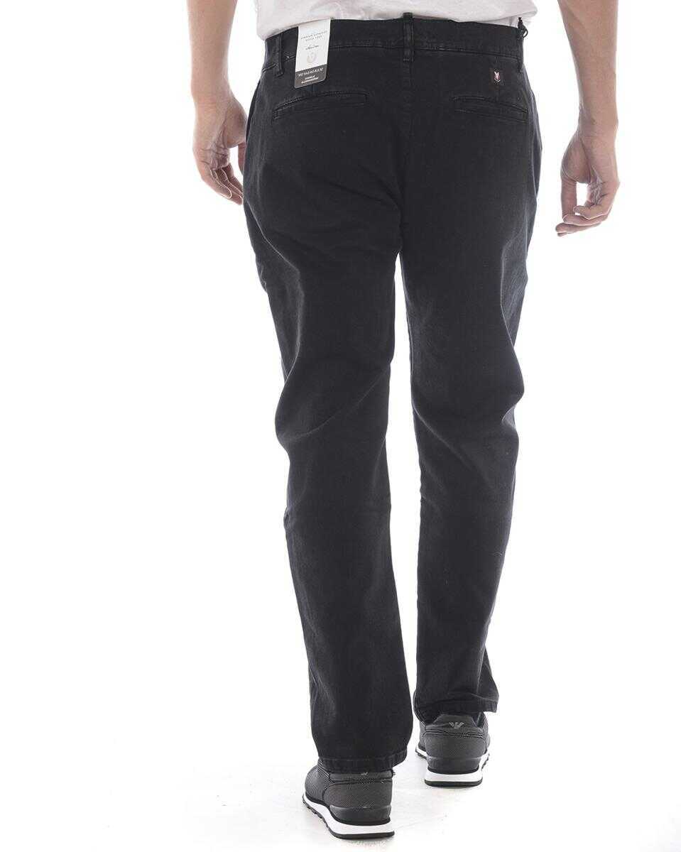 Blugi Daniele Alessandrini Daniele Alessandrini Jeans Trouser Black Barbati (BM 14072207) 2