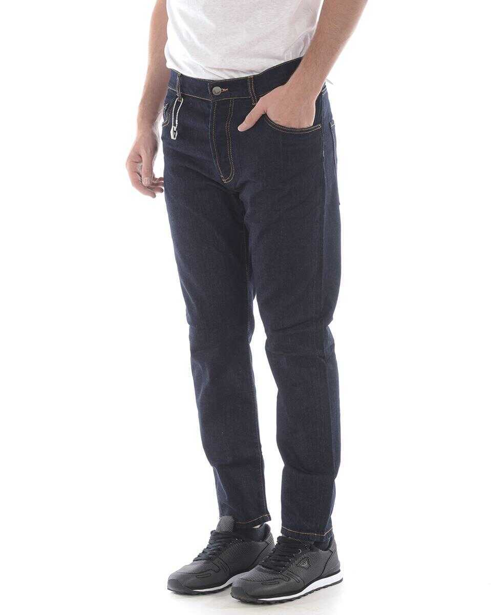 Blugi Daniele Alessandrini Daniele Alessandrini Jeans Navy Barbati (BM 14072219) 3
