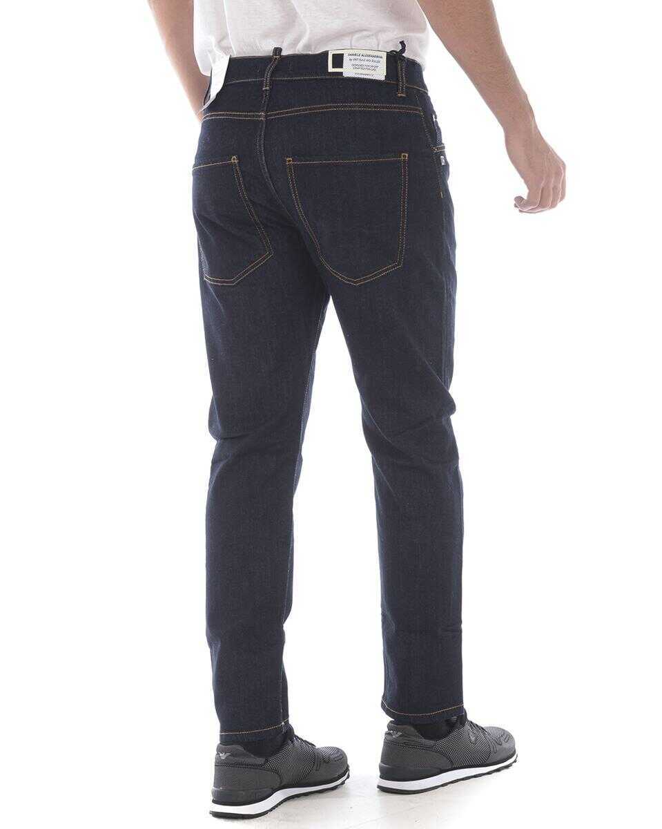 Blugi Daniele Alessandrini Daniele Alessandrini Jeans Navy Barbati (BM 14072219) 4