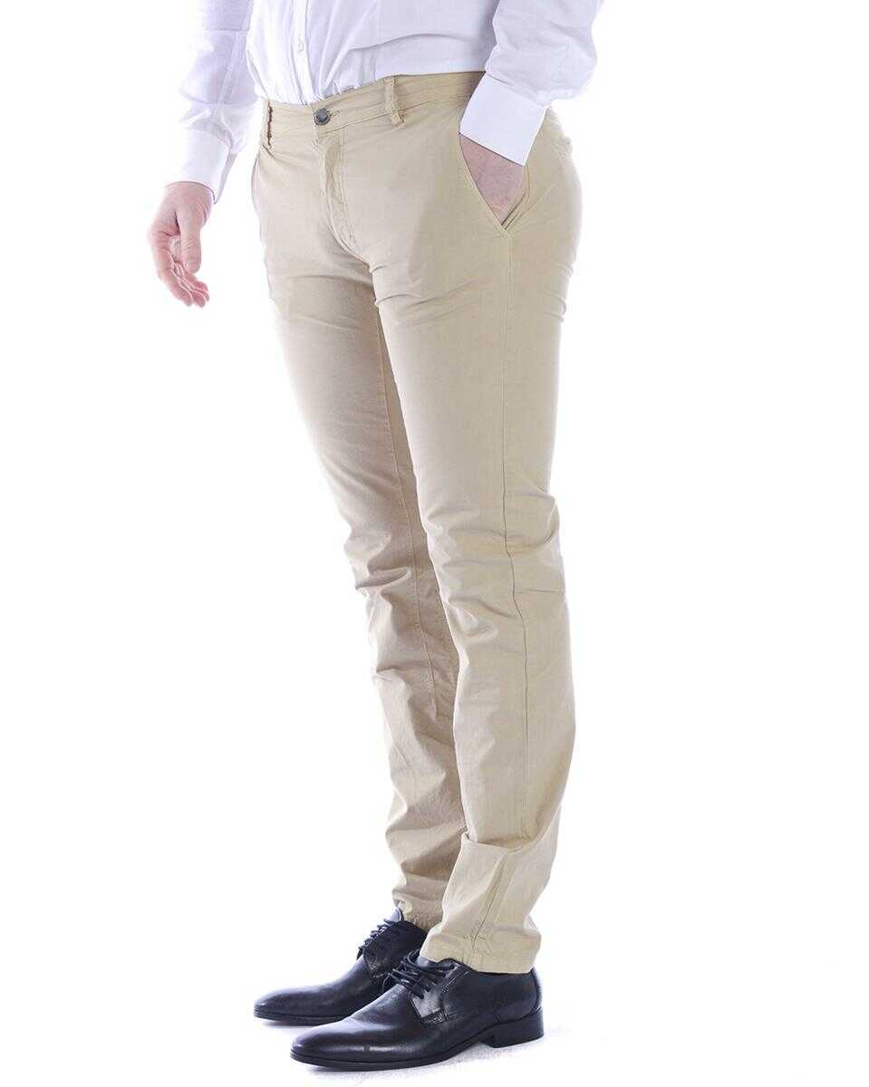 Blugi Daniele Alessandrini Daniele Alessandrini Jeans Trouser Beige Barbati (BM 14072240) 3