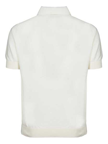 Tricouri Polo FILIPPO DE LAURENTIIS Filippo De Laurentiis  T-Shirts And Polos WHITE Barbati (BM 14072336) 2