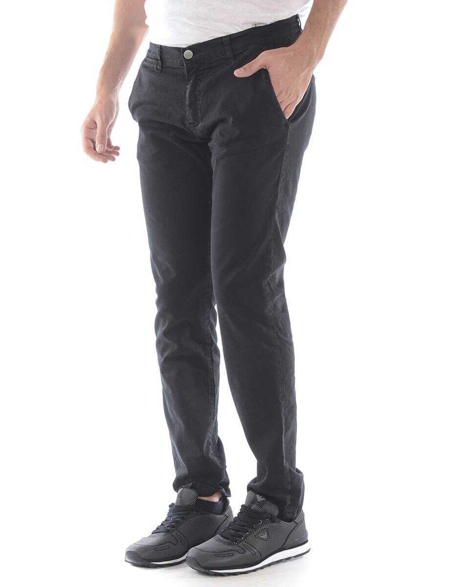 Blugi Daniele Alessandrini Daniele Alessandrini Jeans Trouser Black Barbati (BM 14073575) 3