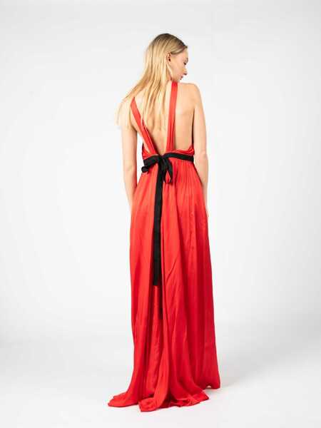 Rochii casual Pinko Anguria 1N13K0 Czerwony Femei (BM 14079401) 4