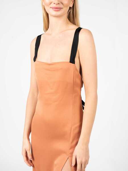 Rochii casual Pinko Macadamia 1N13K6 Brzowy Femei (BM 14079860) 3