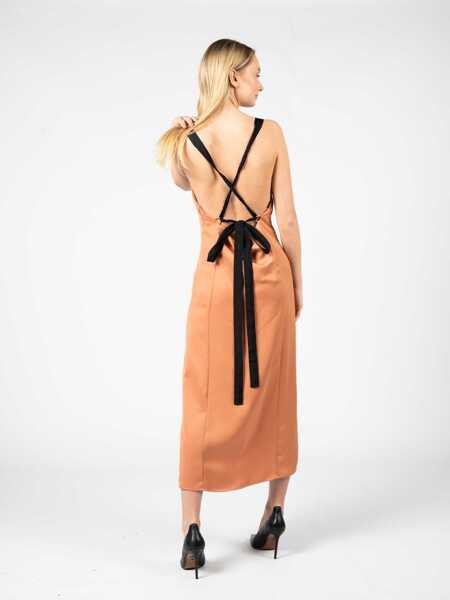 Rochii casual Pinko Macadamia 1N13K6 Brzowy Femei (BM 14079860) 4