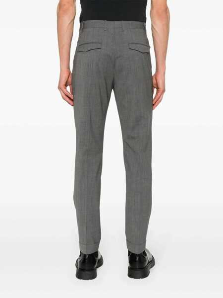 Pantaloni casual PT TORINO Gray Master trousers Gray Barbati (BM 14085185) 4