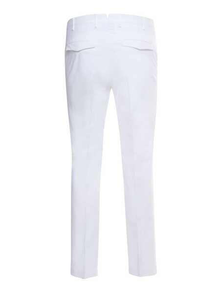 Pantaloni casual PT TORINO White Master trousers White Barbati (BM 14085191) 2
