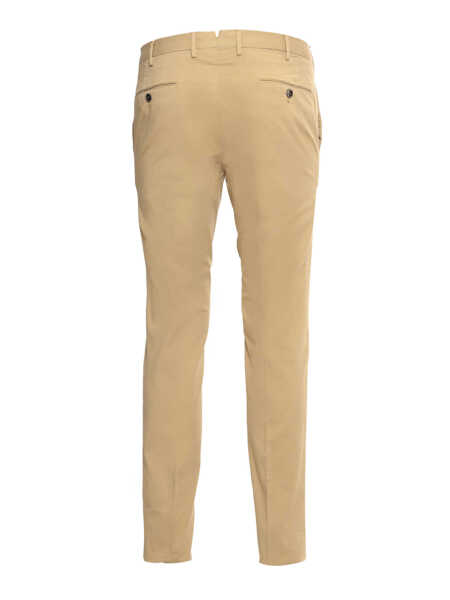 Pantaloni casual PT TORINO Superslim beige trousers Beige Barbati (BM 14085206) 2