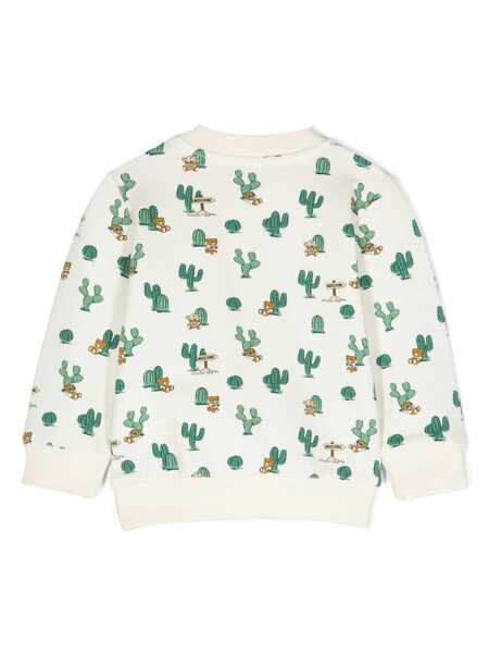 Pulovere casual Moschino Cream-colored sweatshirt White Fete (BM 14085320) 2