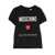 Moschino Black t-shirt with logo Black  