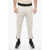 Neil Barrett Slim Fit Cotton Twill Tom Pants With Contrast Waistband White