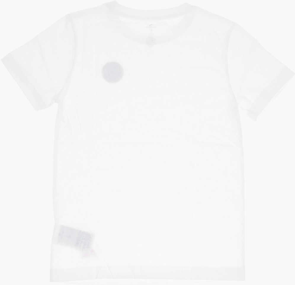 Tricouri Converse All Star Chuck Taylor Solid Color Crew-Neck T-Shirt White Baieti (BM 14086364) 3