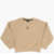 Nike Air Jordan Fleeced Cotton Blend Crew-Neck Sweatshirt Beige