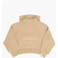 Bluze de trening Converse Cotton Blend Hoodie With Half Zip
