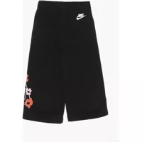 Pantaloni casual Nike pentru Baieti - Pantaloni casual Nike Fleeced Cotton Blend Wide Leg Pants With Elastic Waistband Black Baieti (BM 14086397) - B-mall.ro