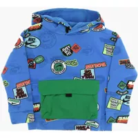 Bluze de trening Printed Hoodie With Patch Pocket Baieti