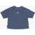 Converse All Star Chuck Taylor Solid Color Crew-Neck T-Shirt With Pri Blue