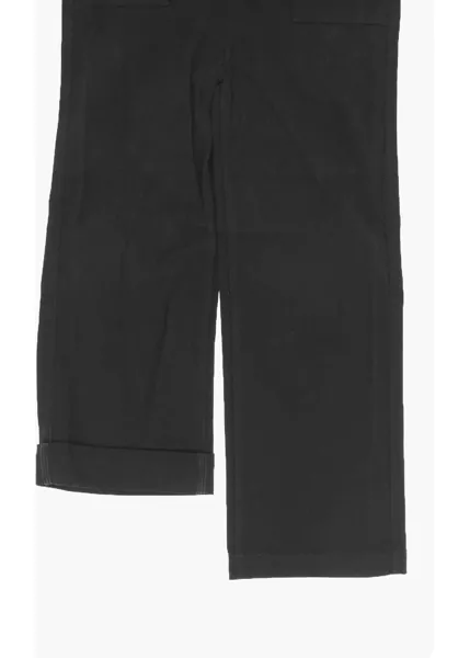 Rochii Converse Patch Pockets Cotton Utility Jumpsuit Black Fete (BM 14086412) 4